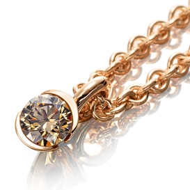 Rotgold-Brillantanh&auml;nger