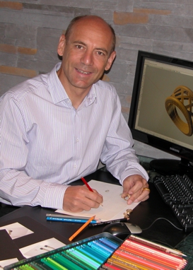 J&uuml;rg Wipf beim Design